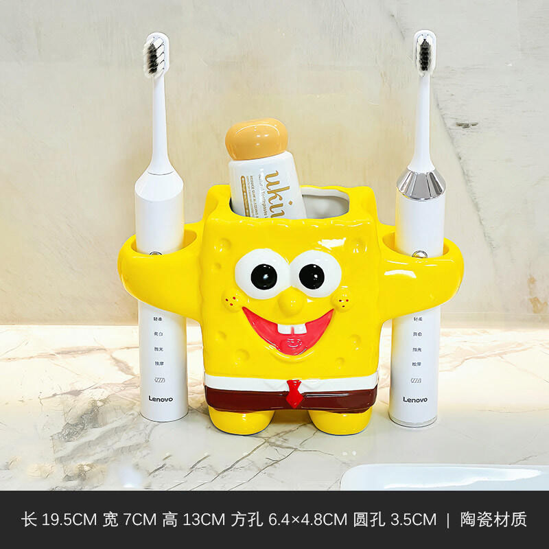 Home Goods Bathroom - Suporte para Escova de Dentes Cartoon