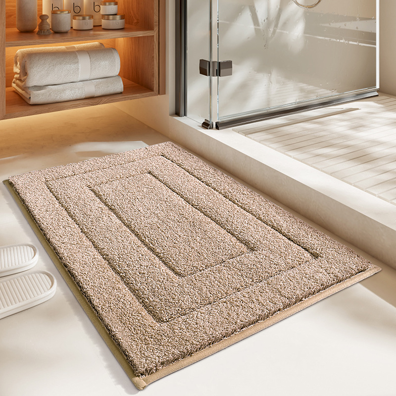 Zara Home Bathroom Mat - Tapete de banheiro de microfibra de