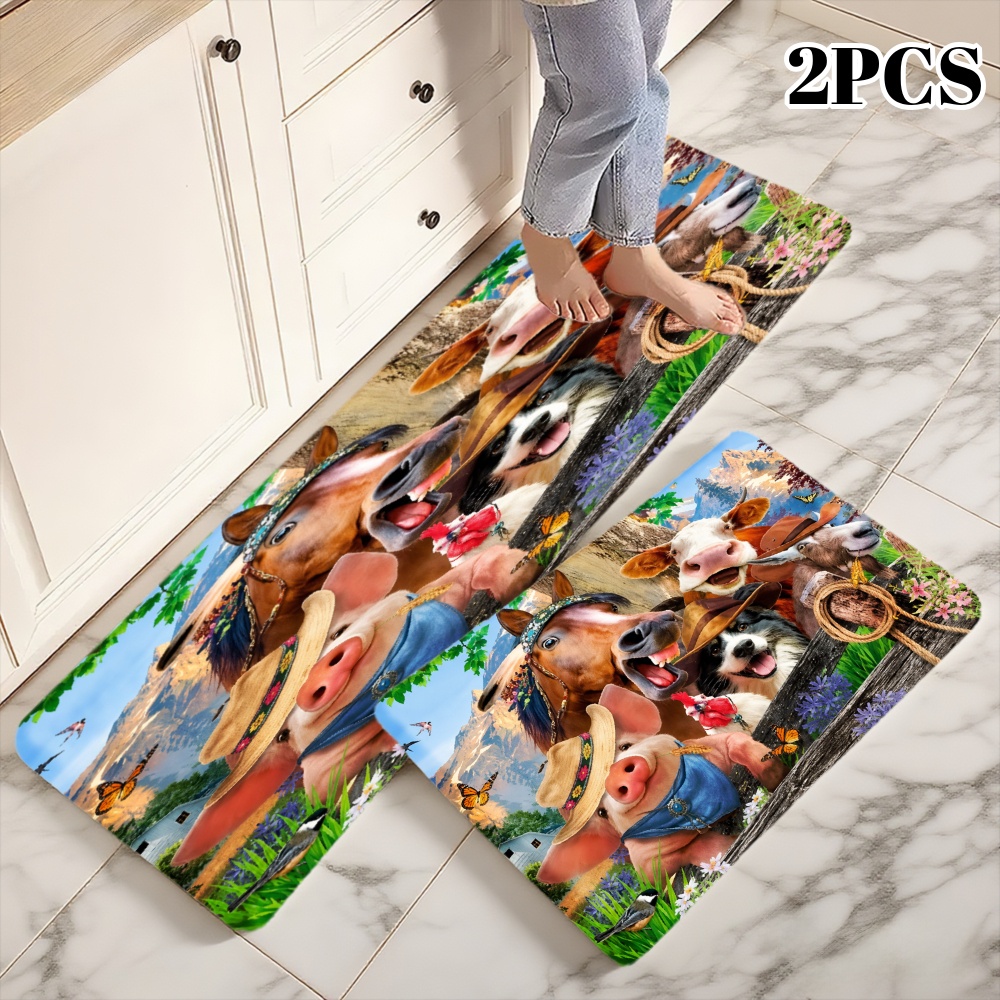 Conjunto de 3 Tapetes de Cozin - Home Bathroom Scene avaliação e preço