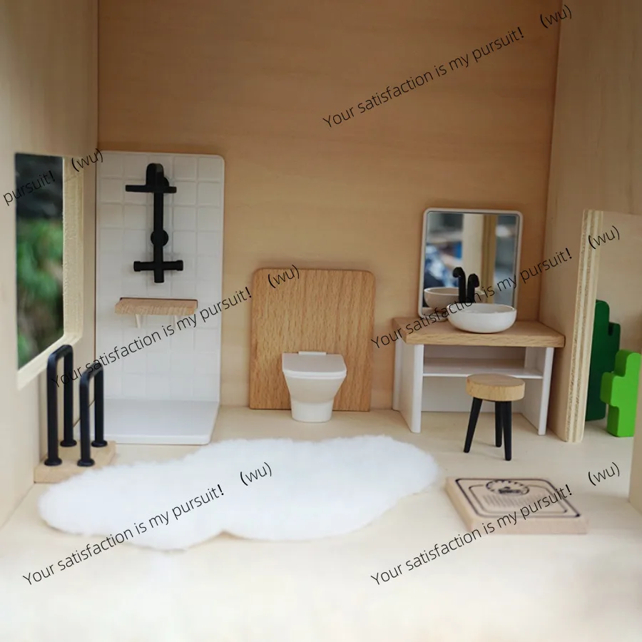 Modelo de cenário de banheiro, - Home Bathroom Scene avaliação e preço