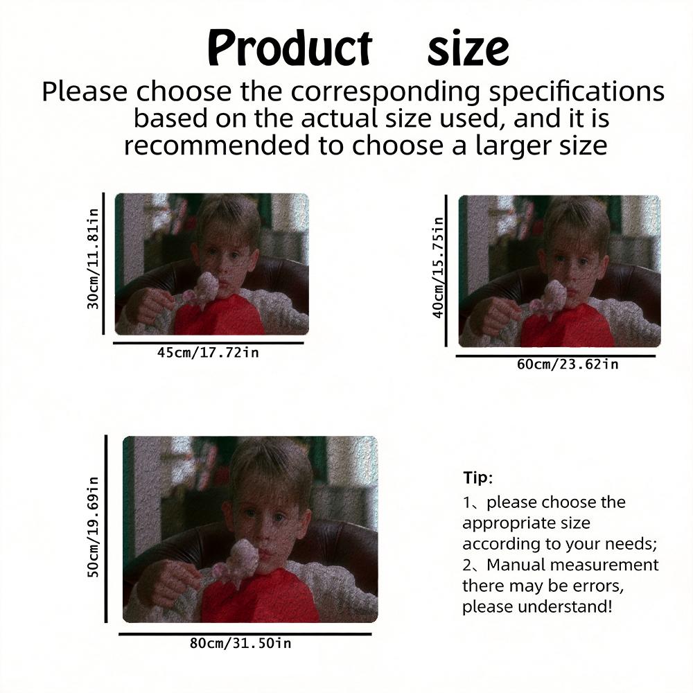 Tapete de Chão Retrô do Filme  - Home Alone Bathroom avaliação e preço