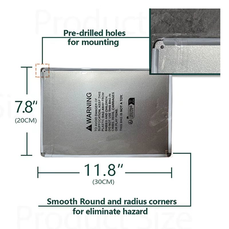 Placa de Metal Decorativa de P - Home Bathroom Sign avaliação e preço