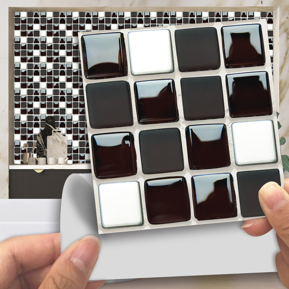 Adesivo de mosaico de mármore  - Home Bathroom Wall Tiles avaliação e preço