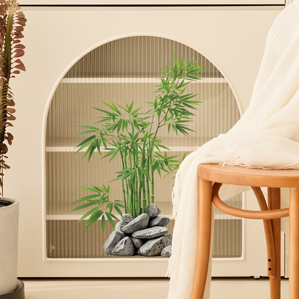 Aquarela verde folha de bambu  - Home Bathroom Wall Tiles avaliação e preço