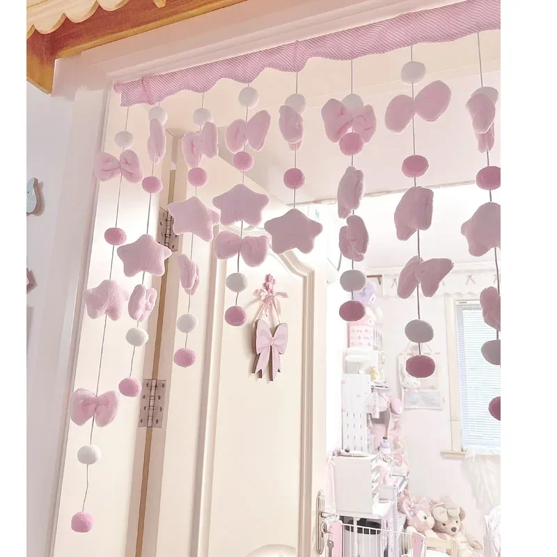 Rosa bonito arco curto cortina - Home Bathroom Sign avaliação e preço