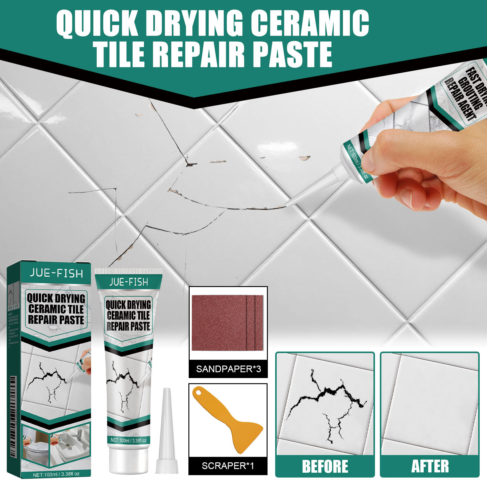 Massa Impermeável para Reparaç - Home Bathroom Wall Tiles avaliação e preço