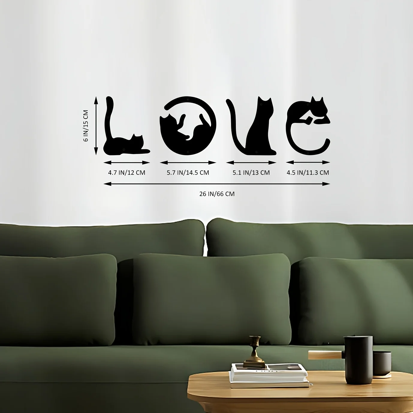 HelloYoung-Cute Cat Metal Wall - Home Goods Bathroom avaliação e preço