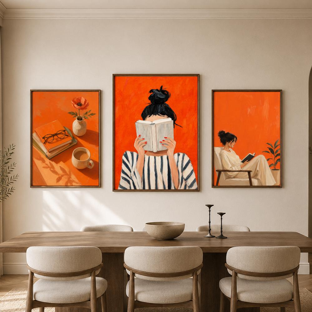 Pôster Moderno de Arte de Pare - Home Bathroom Scene avaliação e preço