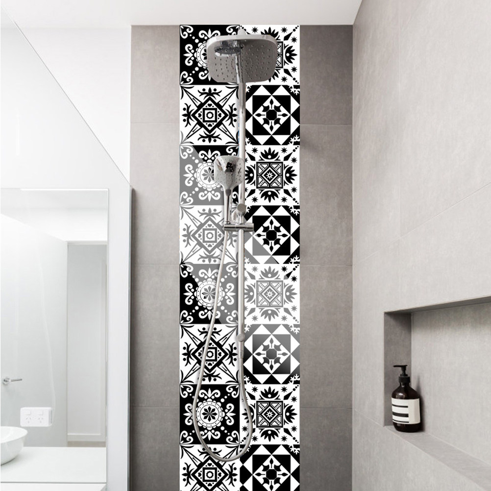 10 Peças Adesivos Decorativos  - Home Bathroom Wall Tiles avaliação e preço