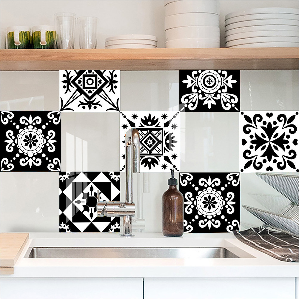 10 Peças Adesivos Decorativos  - Home Bathroom Wall Tiles avaliação e preço