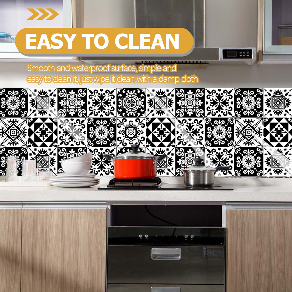 10 Peças Adesivos Decorativos  - Home Bathroom Wall Tiles avaliação e preço
