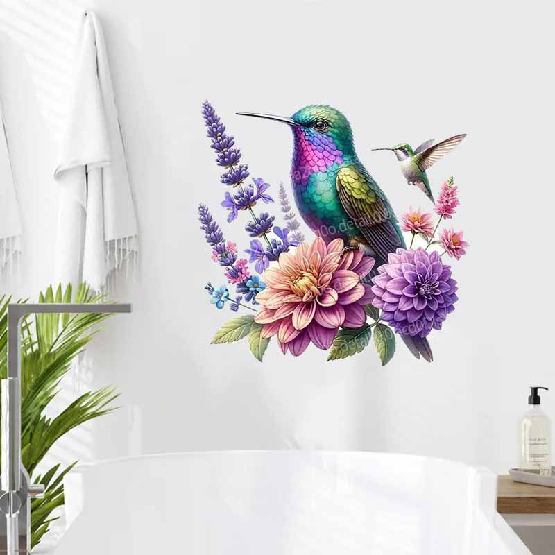 Adesivos de parede com flores  - Home Bathroom Wall Tiles avaliação e preço