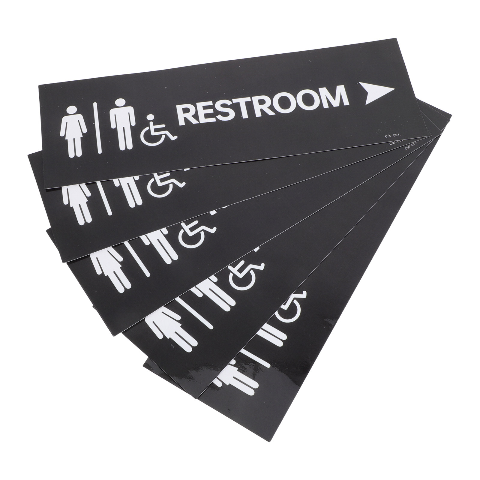 5 Peças de Adesivos de Sinaliz - Home Bathroom Sign avaliação e preço