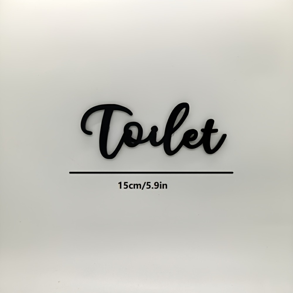 CIFBUY Placa de Sinalização Mo - Home Bathroom Sign avaliação e preço