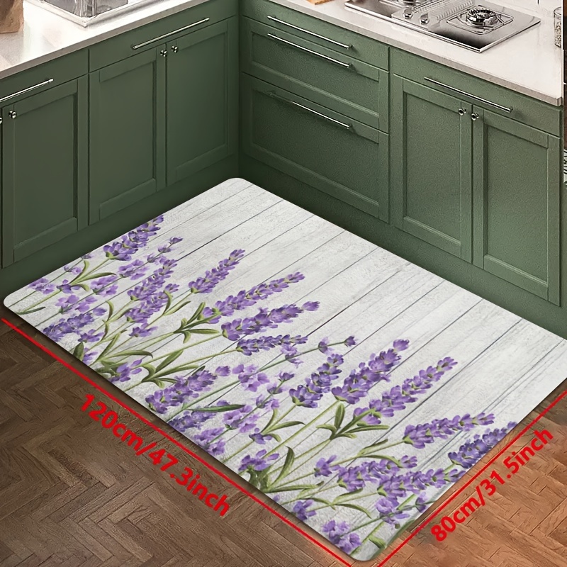 Tapete de cozinha de flores e  - Zara Home Bathroom Mat avaliação e preço